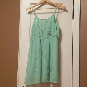 Teal Sparkly Dress